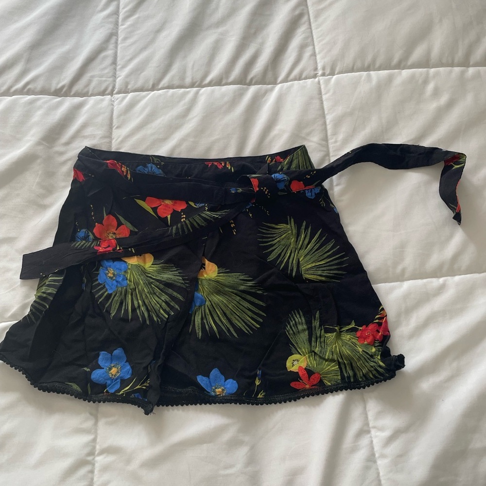 Urban Outfitters mini wrap skirt